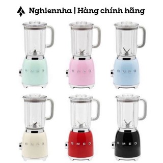 Máy xay sinh tố smeg blf01, máy xay hoa quả, smeg blender, công suất 800w, 1.5l, nhập đức, bh 12 tháng, nghiennha_99