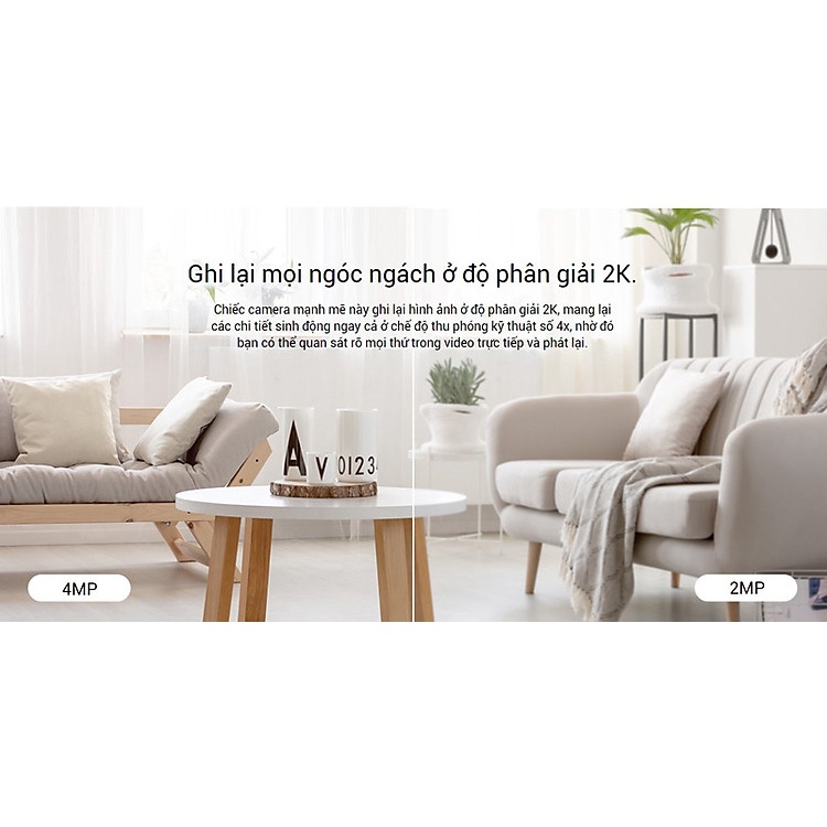 Camera IP Wifi quay quét thông minh EZVIZ C6N 2.0 4.0MP