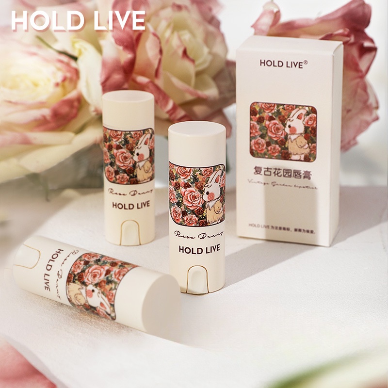 Son Lì hold live Mềm Mịn Như Nhung Màu nude Thiết Kế Vỏ Hình Thỏ Dễ Thương