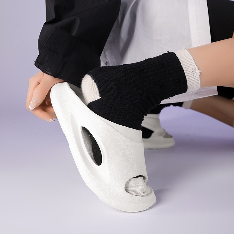 Dép Quai Ngang Đế Dày Thoáng Khí Chống Trượt Thời Trang Mùa Hè 2023 Mới Cho Nam