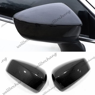 Mazda ốp gương chiếu hậu giả sợi carbon 3 generation horse 3 mazda3 2015-2018