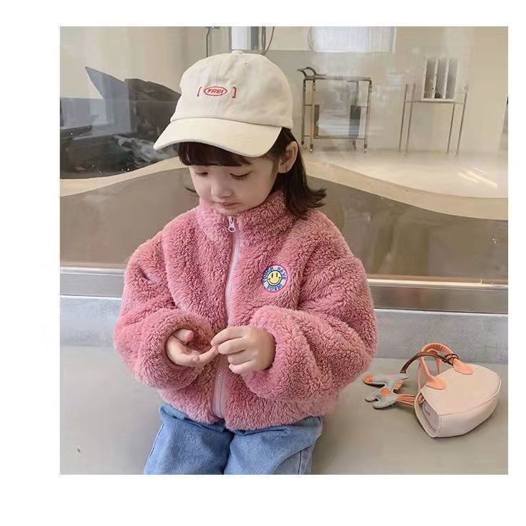 Áo Khoác cardigan Hai Mặt Cổ Cao Phong Cách Phương Tây Thời Trang Mùa Đông 2022 Cho Bé Gái