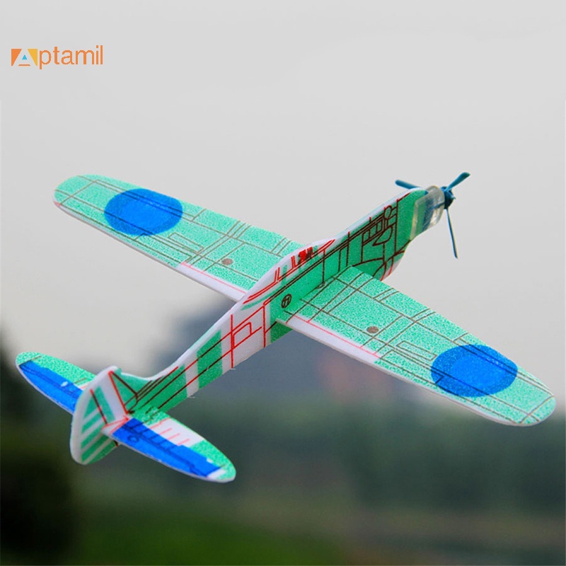 Đồ Chơi Máy Bay Xốp Ném Tay 19cm Faqianfa333}