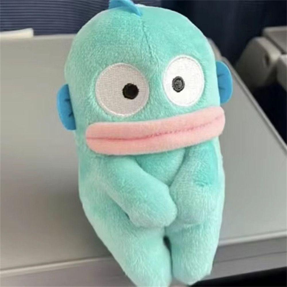 Mmluck mermaid hanton Đồ chơi nhồi bông Hình Cá Xấu Xí Dễ Thương Làm Quà Tặng Cho Bé