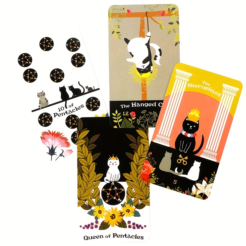 Bộ Bài tarot Mèo Con Dễ Thương - Món Quà Hoàn Hảo Cho Những Người Yêu Mèo!