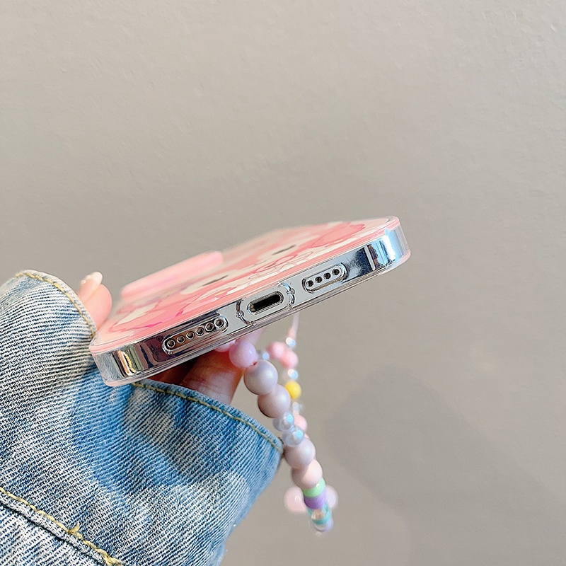 Ốp Điện Thoại imd Hai Mặt Họa Tiết Thỏ lina belle Màu Dạ Quang Thời Trang Cho iphone 15 11 14 12 13 pro max