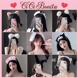 Tổng hợp cài tóc tai mèo/ cáo/ thỏ/ hầu gái- phụ kiện bịt mắt/ mặt nạ hóa trang CPK65 CICI BONITA HCM