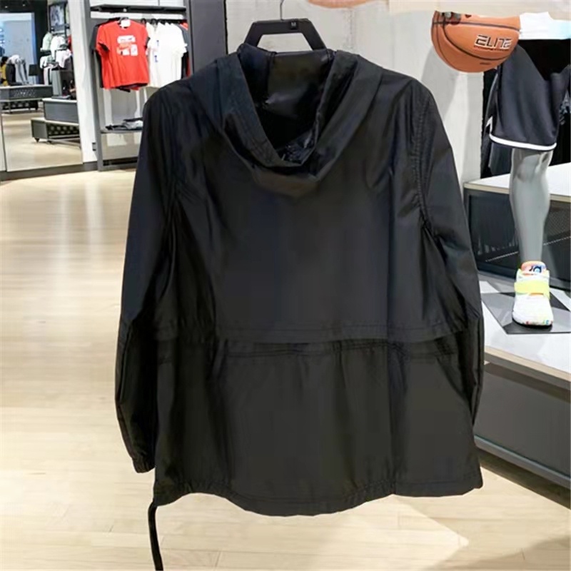 Nkee Áo Khoác Gió Có Mũ Trùm Siêu Nhẹ Thời Trang unisex