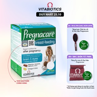 Viên Uống Cho Phụ Nữ Cho Con Bú Vitabiotics PREGNACARE Breast