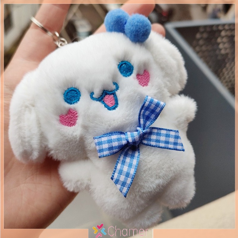 Móc Khóa Hình Mèo kitty kuromi my melody cinnamoroll Nhồi Bông Dễ Thương Mới