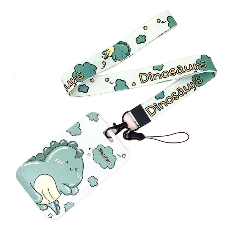 UUMIR Thẻ Bao Đựng Thẻ id / id Dáng Dài Có Dây Đeo Cổ Họa Tiết Đáng Yêu