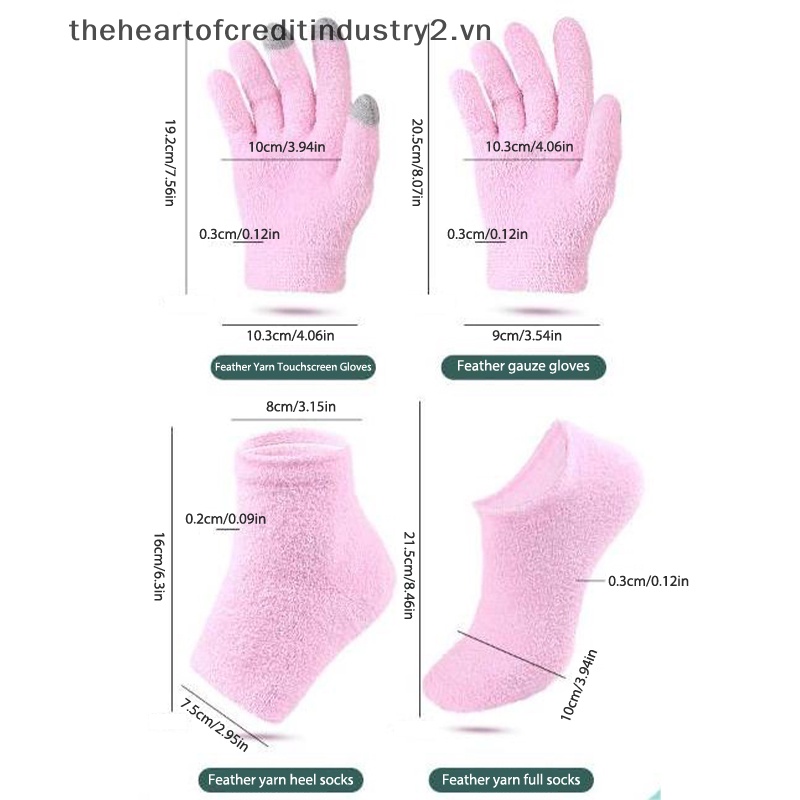1 Cặp Găng Tay gel spa Có Thể Tái Sử Dụng Dùng Cho Màn Hình Cảm Ứng