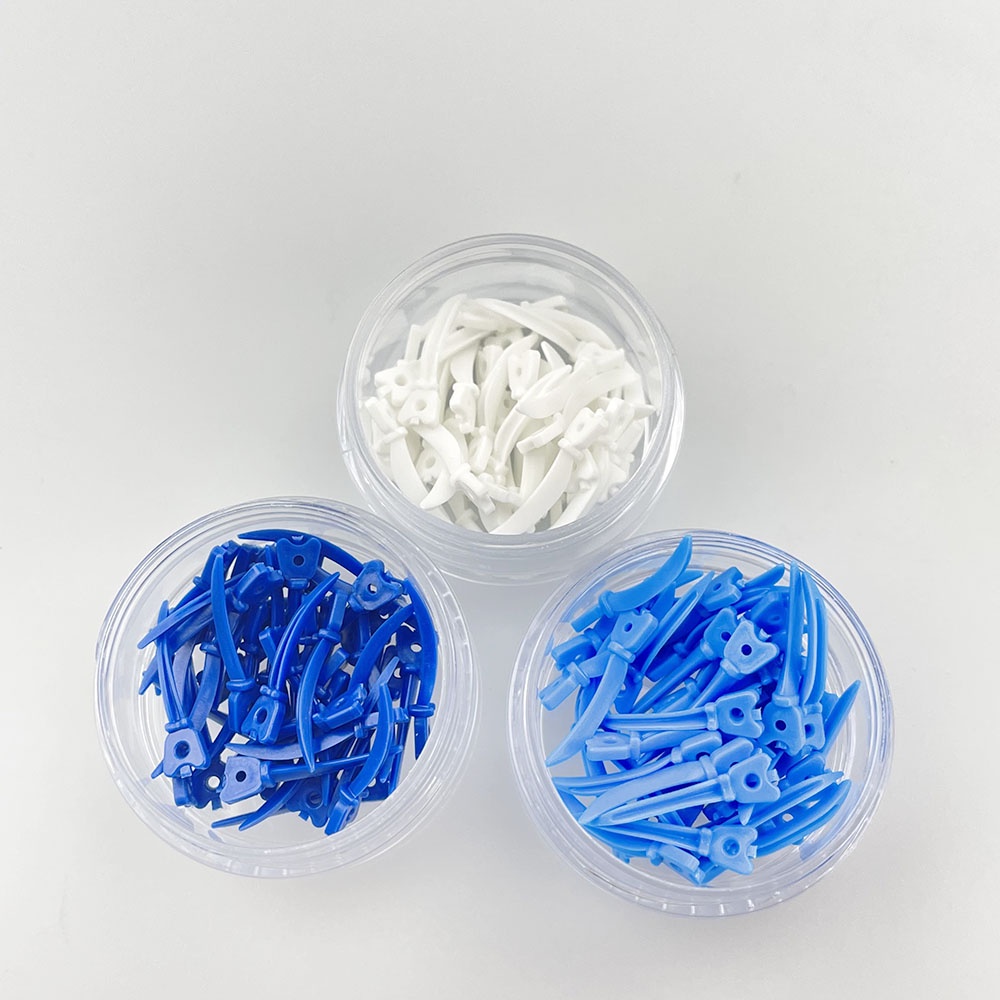 Nêm Nha Khoa matrix Bằng Nhựa Có Lỗ Dùng Một Lần Size s / m / l