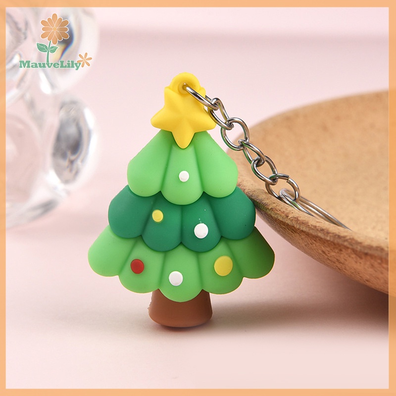 Lily Móc Khóa Hình Ông Già Noel Tuần Lộc Dễ Thương Làm Quà Tặng Cho Bé uuu