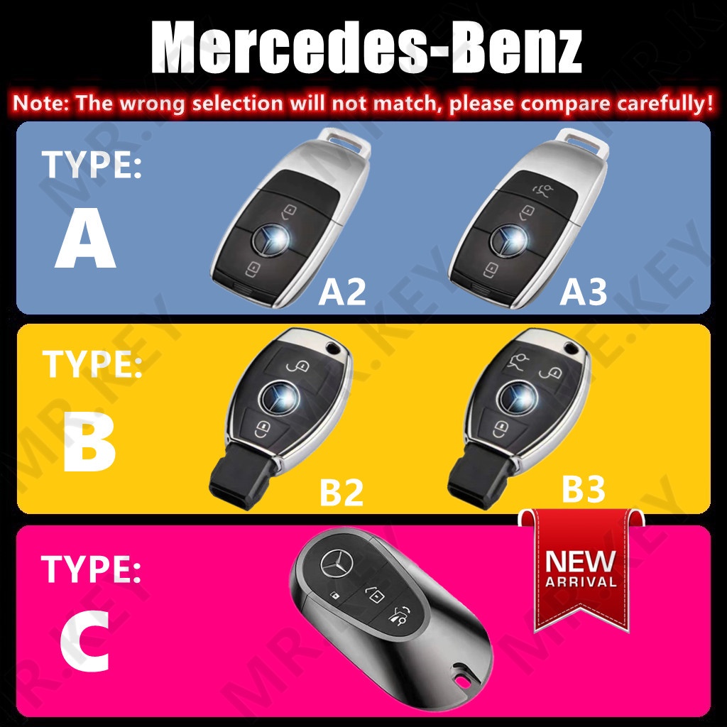 Bao Da Đựng Chìa Khóa Xe Hơi mercedes benz a c e s class glc Cl gls w177 w205 w213 w222 x167 amg