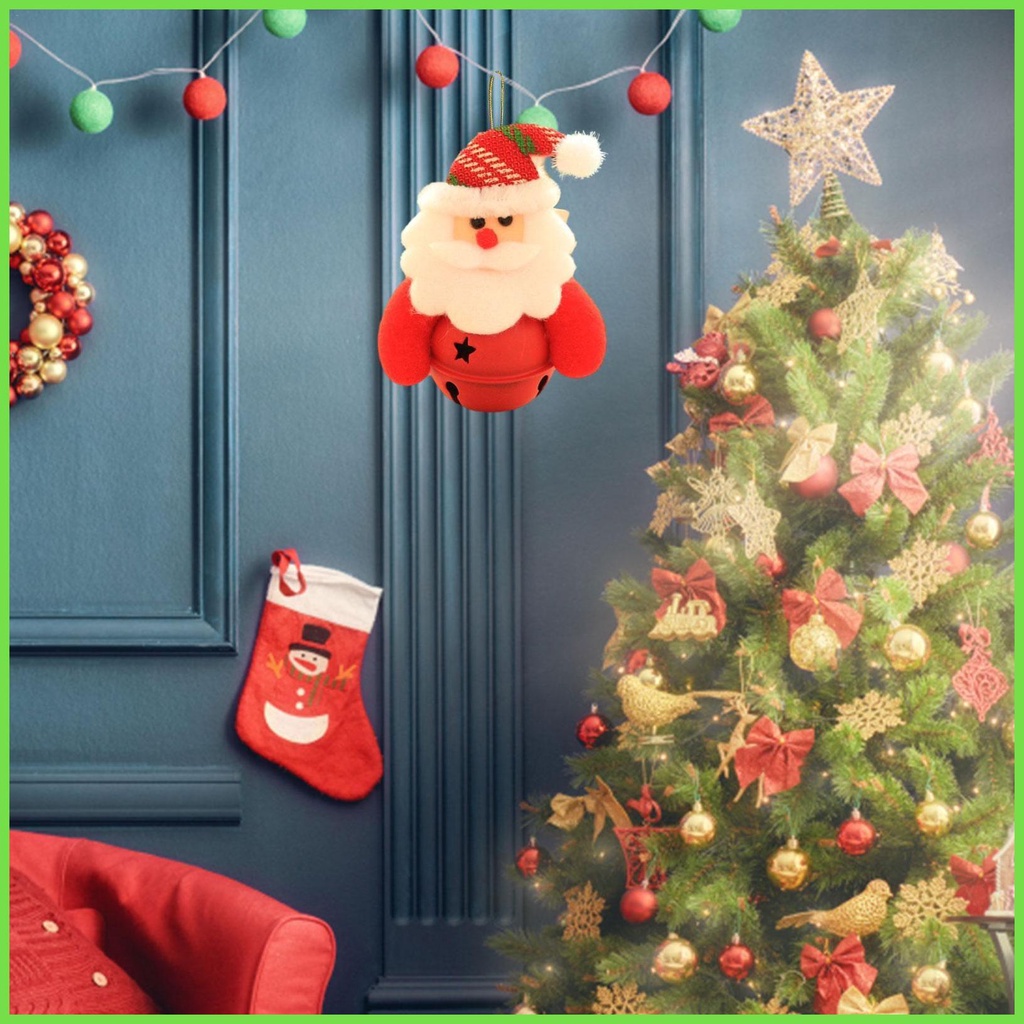 Chuông Giáng Sinh jingle Màu Đỏ Được Làm Từ Công Nhân Tốt, Dùng Làm Chuông Giáng Sinh smbvn smbvn