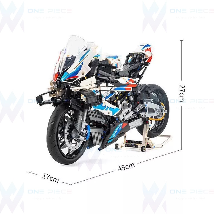 Mô Hình Xe Mô Tô BMW M1000RR 42130 Tỷ Lệ 1:5 Đồ Chơi Lắp Ráp 1920PCS