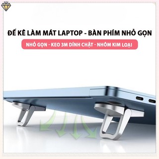 Giá Đỡ Laptop, Đế Tản Nhiệt Laptop, Đế Kê Laptop Mini Bộ 1 Cặp Cho Các Dòng Laptop,Đế Kê Bàn Phím - YKD