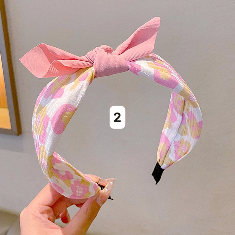 Bờm tóc cho bé họa tiết hoạt hình xinh xắn đáng yêu phong cách tiểu thư công chúa -  Xưởng Áo Dài Cách Tân - PB1