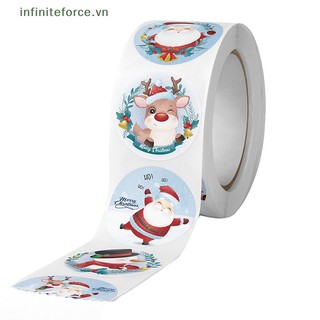 Set 500 Nhãn Dán Trang Trí Giáng Sinh diy
