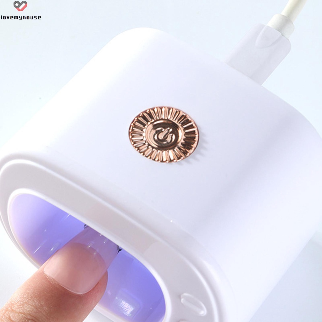 Đèn led uv / led 2 Chế Độ Sáng Giúp Tiết Kiệm Không Gian Cho Móng