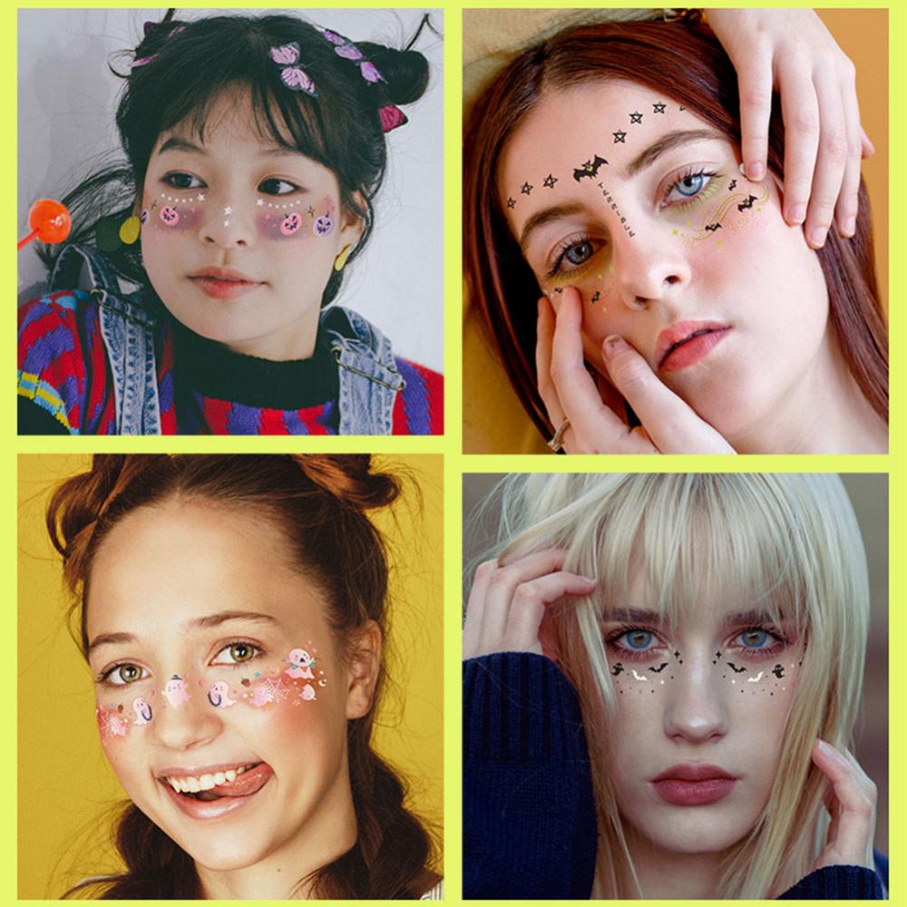 Sms Hình Xăm Dán Chống Thấm Nước Họa Tiết Giáng Sinh Dễ Thương n8r1