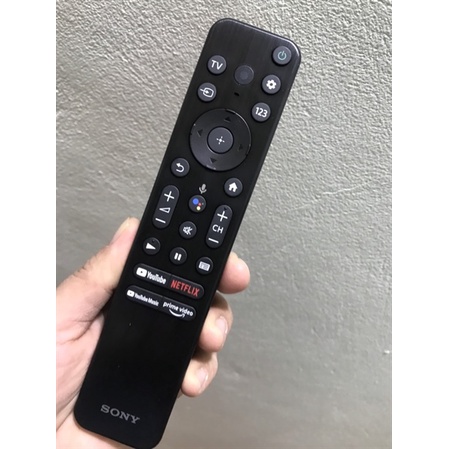 Điều khiển remote từ xa dùng cho tivi sony có giọng nói -  tx800p - hàng chính hãng - tặng kèm pin