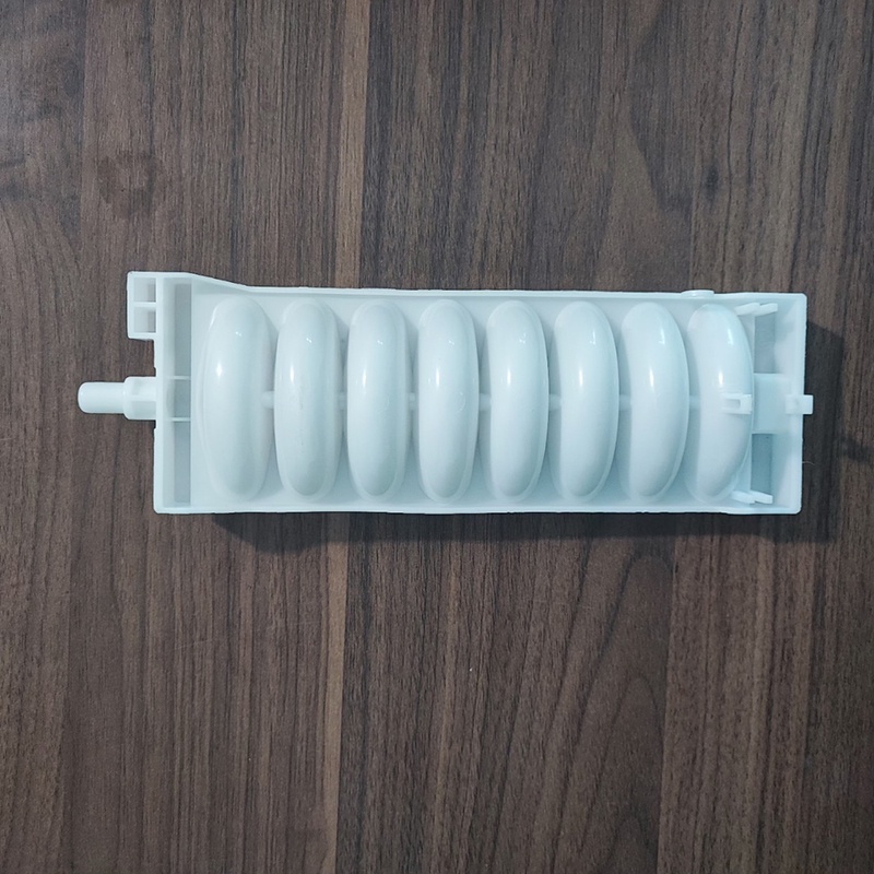 Khay đá rơi tủ lạnh Samsung, Khay làm đá xoay tủ Sámung 8 viên hàng Xịn