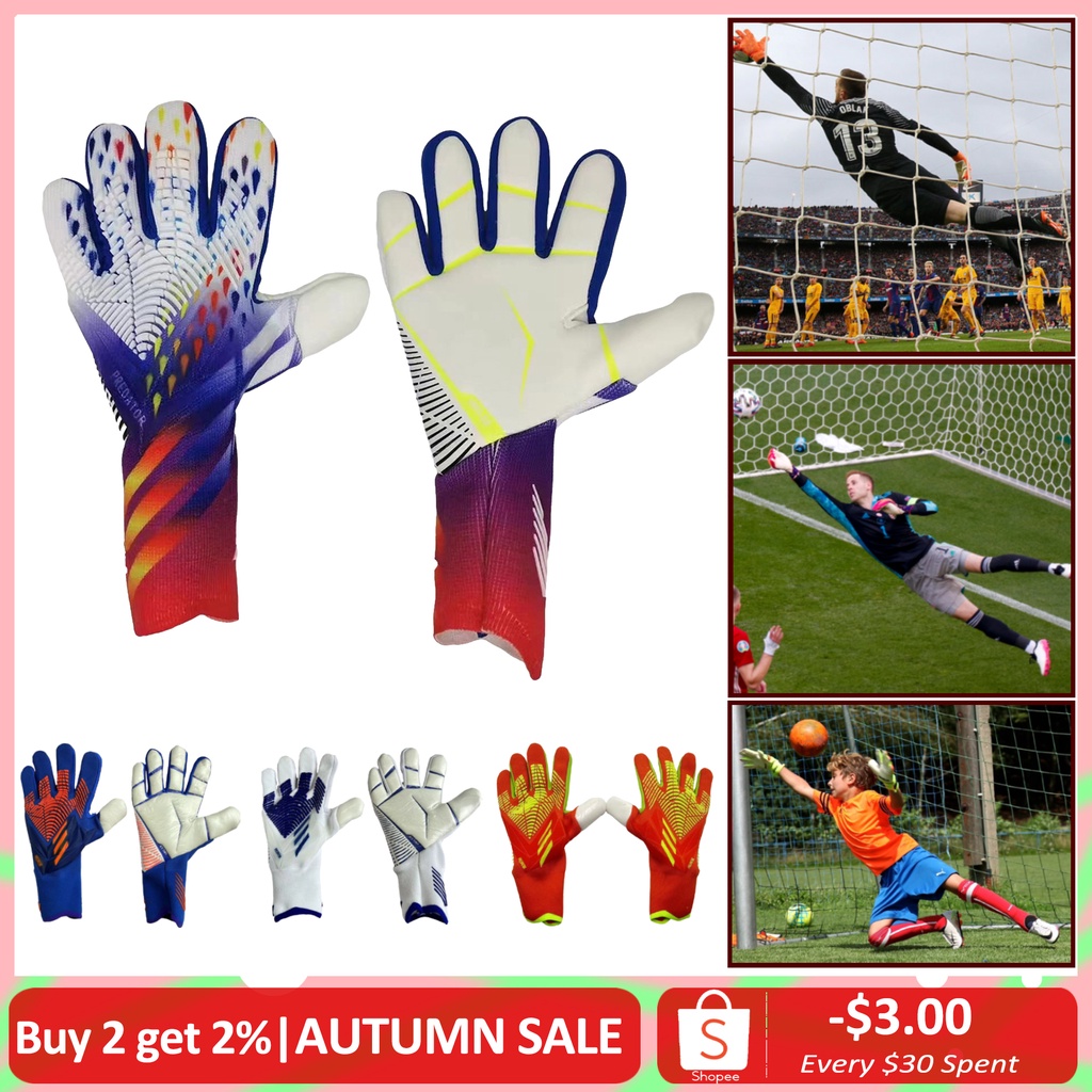 Găng Tay Thủ Môn Bóng Đá Cho Thanh Niên Và Người Lớn Sử Dụng Cột Sống âm tính Cuộn Để Ngăn Ngừa Chấn Thương