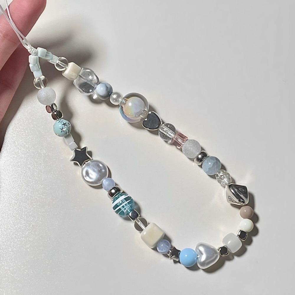 Mmluck Dây Đeo Cổ Tay handmade Hình Hoa Ngôi Sao Biển Mùa Hè Cho Điện Thoại