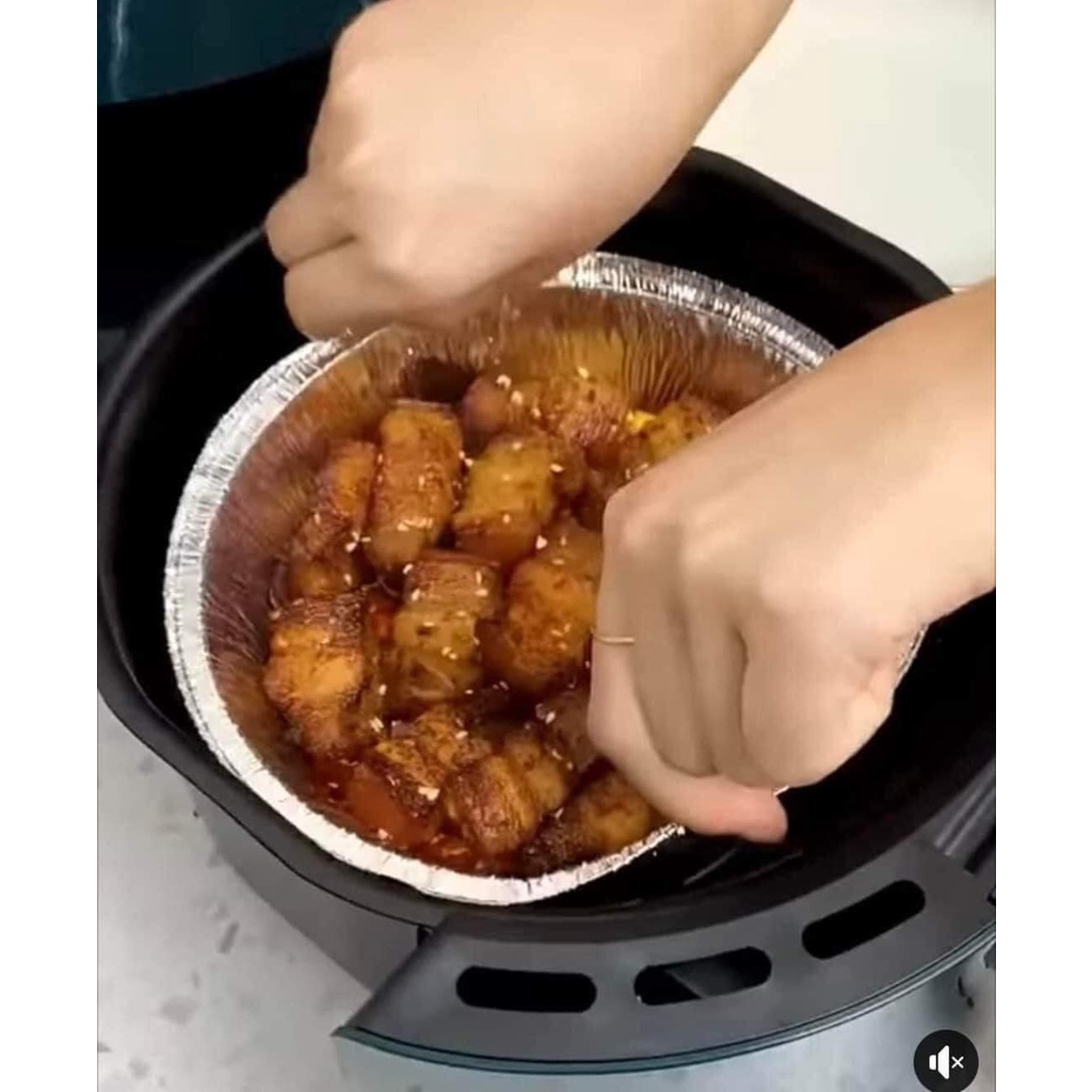 Combo 5 Bát bạc nướng thực phẩm dùng trong nồi chiên, làm bát ăn... Vega365.vn