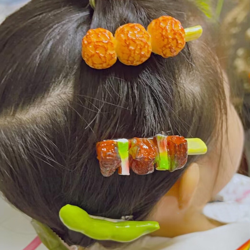 Kẹp Tóc Hình Thức Ăn Vui Nhộn Sáng Tạo