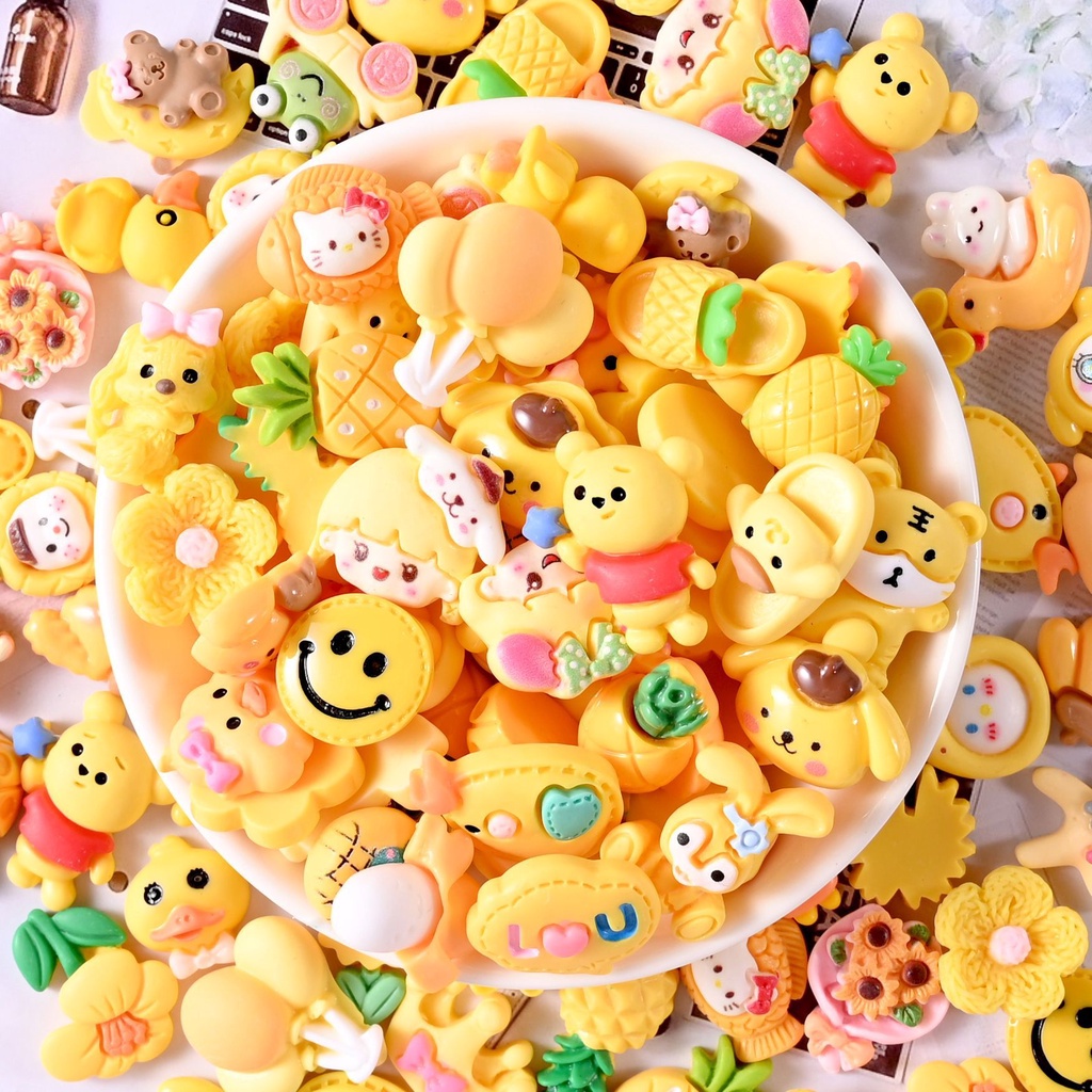 1/5 Charm Hoạt Hình Siêu Cute, Phụ Kiện Tự Làm Thủ Công