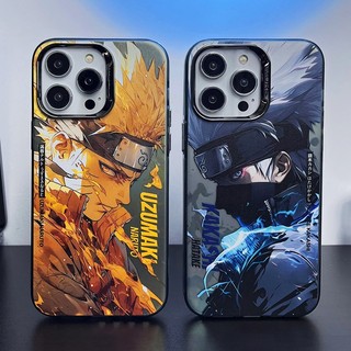 Ốp điện thoại họa tiết uzumaki naruto cho iphone 15 11 12 13 14 pro max