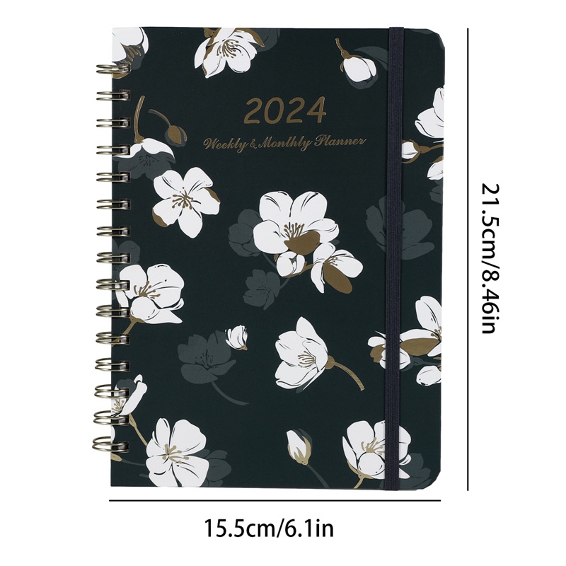 Sổ Ghi Kế Hoạch Vẽ Tranh Lên Kế Hoạch Trong Tuần Hình Hoa Chuyên Dụng  2024planner 2024planner