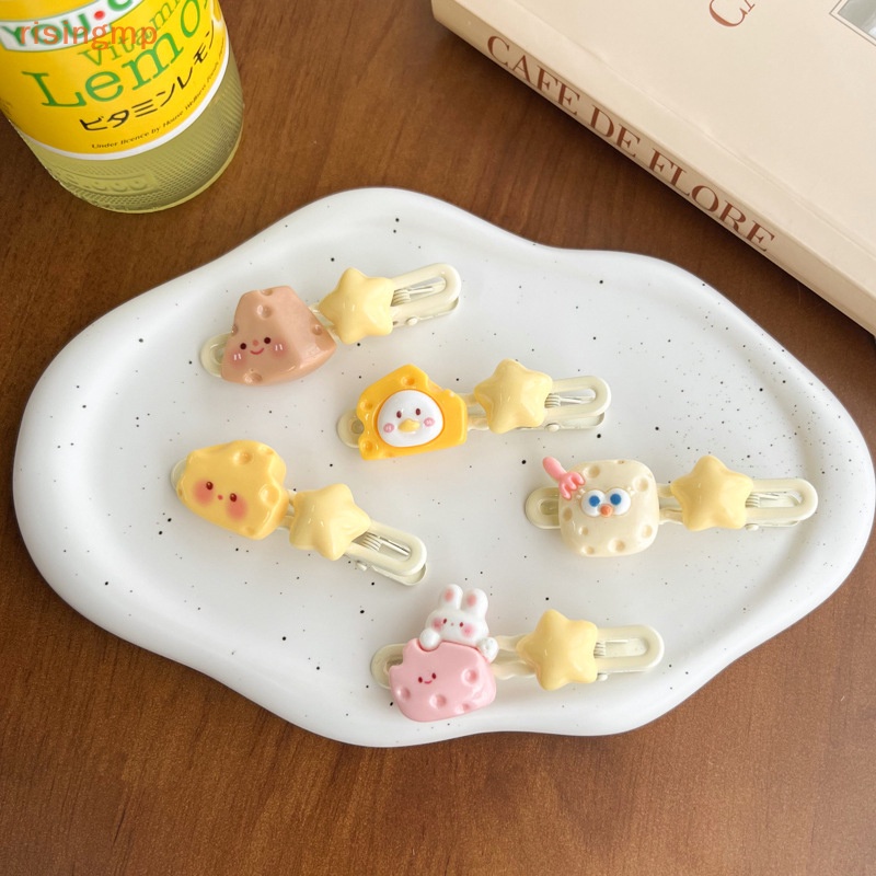 Kẹp Tóc Hình Ngôi Sao / Thỏ Dễ Thương Phong Cách Hàn Quốc Cho Nữ