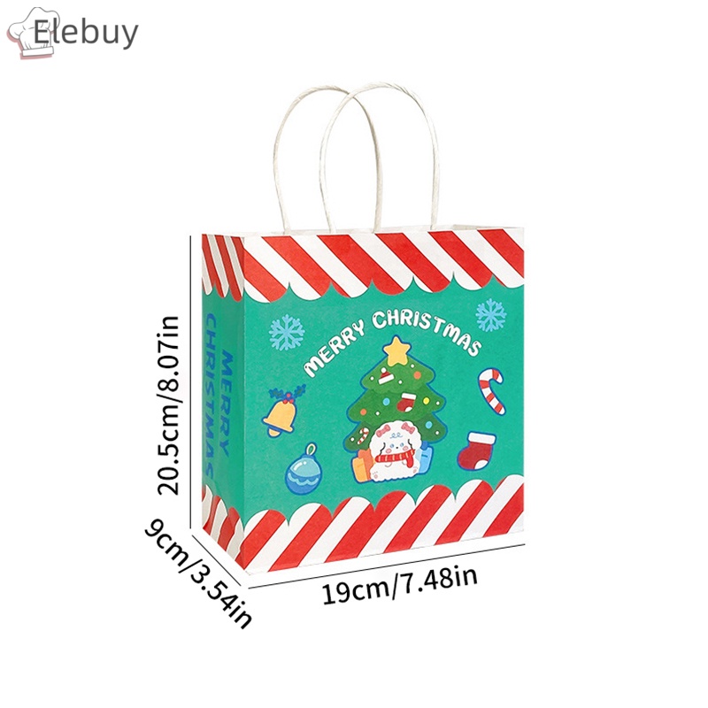 Túi Giấy Đựng Bánh Kẹo Giáng Sinh Dễ Thương