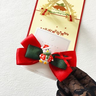 Kẹp Tóc Hình Nón Giáng Sinh Dễ Thương Cho Bé