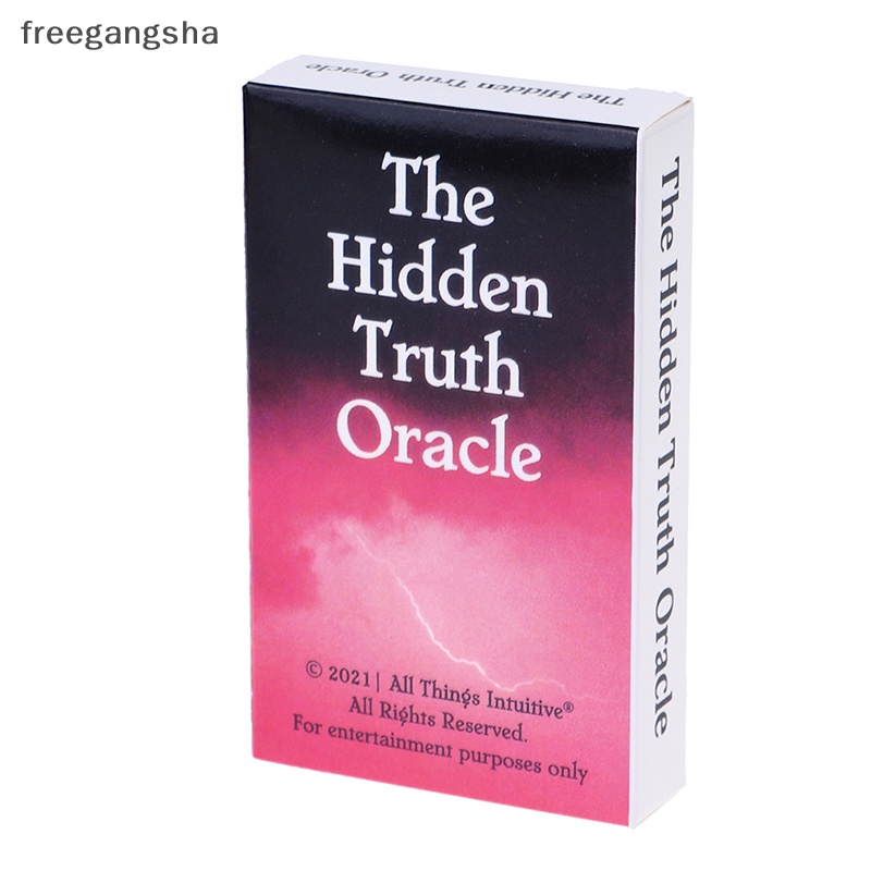 Bộ Thẻ Bài tarot the Hiddenden Real oracle Độc Đáo