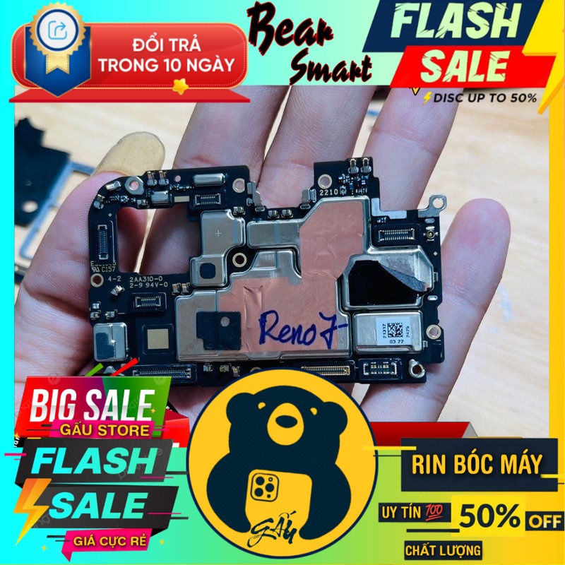 Main Xác Oppo Reno 7 4G CPH2363 Lấy Linh Kiện Sữa Chữa,Lấy IC... / Main Xác / Main Phế Oppo Reno 8 4