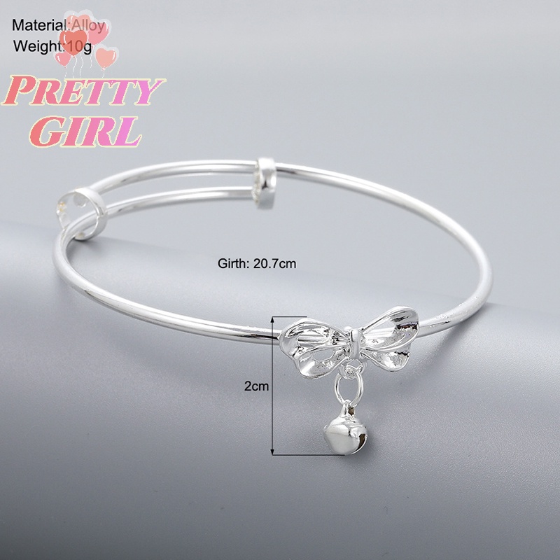 Vòng Đeo Tay Bạc Hình Nơ Có Thể Điều Chỉnh Được Thời Trang Cho Nữ / Quà Tặng Đám Cưới / Lễ Tình Nhân