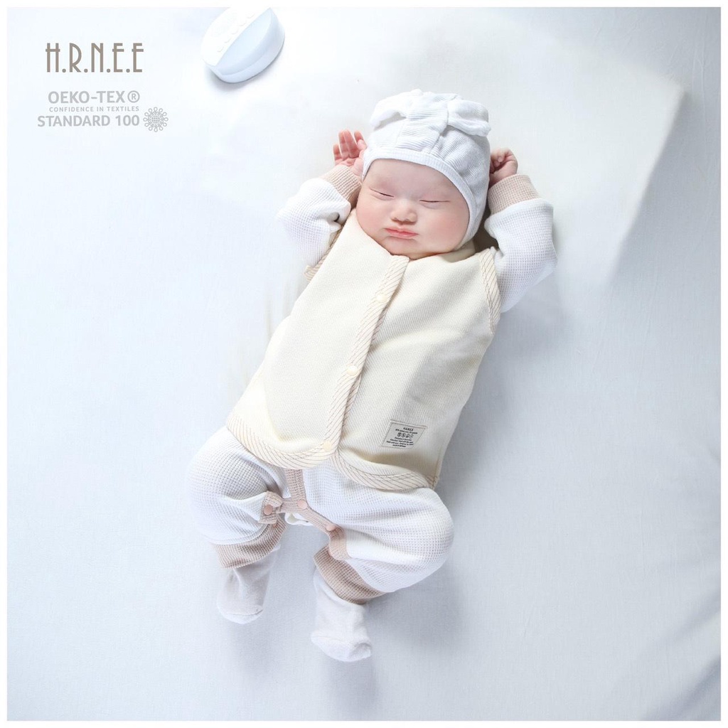 HRNEE Áo gile HRNEE size 0-3m đến 6-9m
