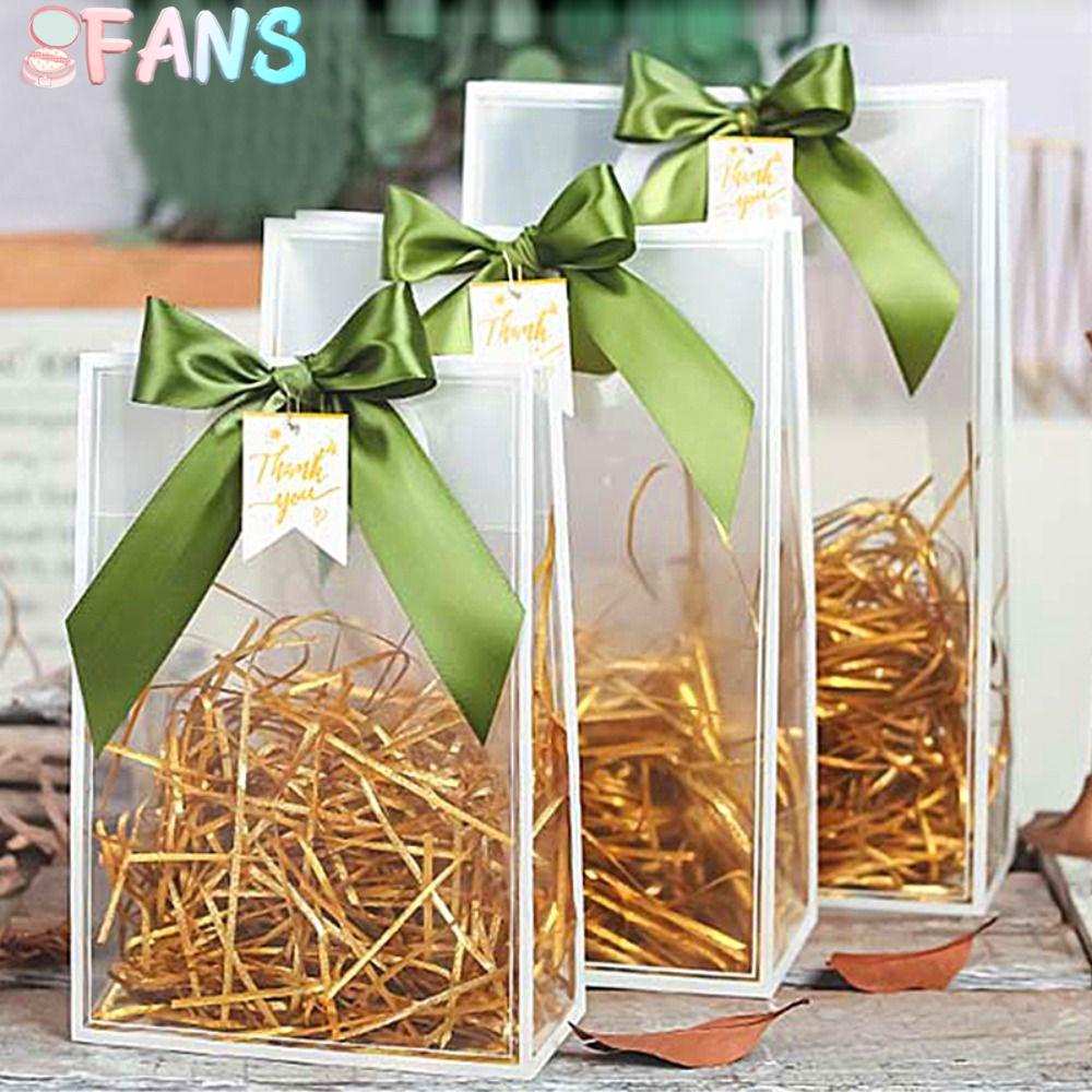 Túi Xách Bằng pvc Trong Suốt Dùng Đựng Quà Cưới / Sinh Nhật