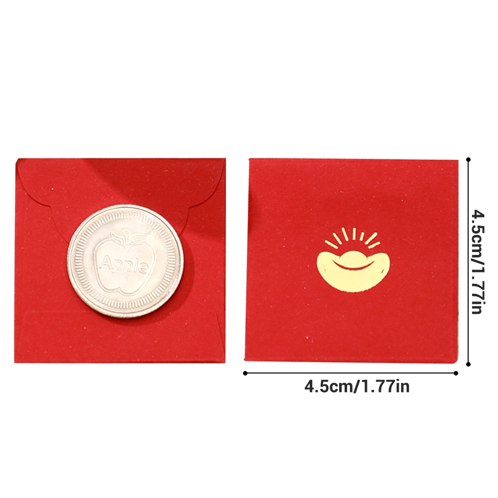 Set 10 Bao Lì Xì Năm Mới 2024 mini Phong Cách Trung Hoa