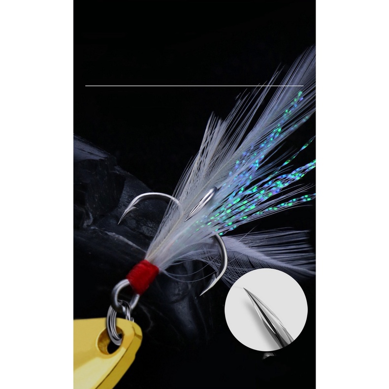 Mồi Câu Lure Thìa Lượn Spoon chuyên câu cá suối, cá mương, câu lure  Anh Khoa Tackle