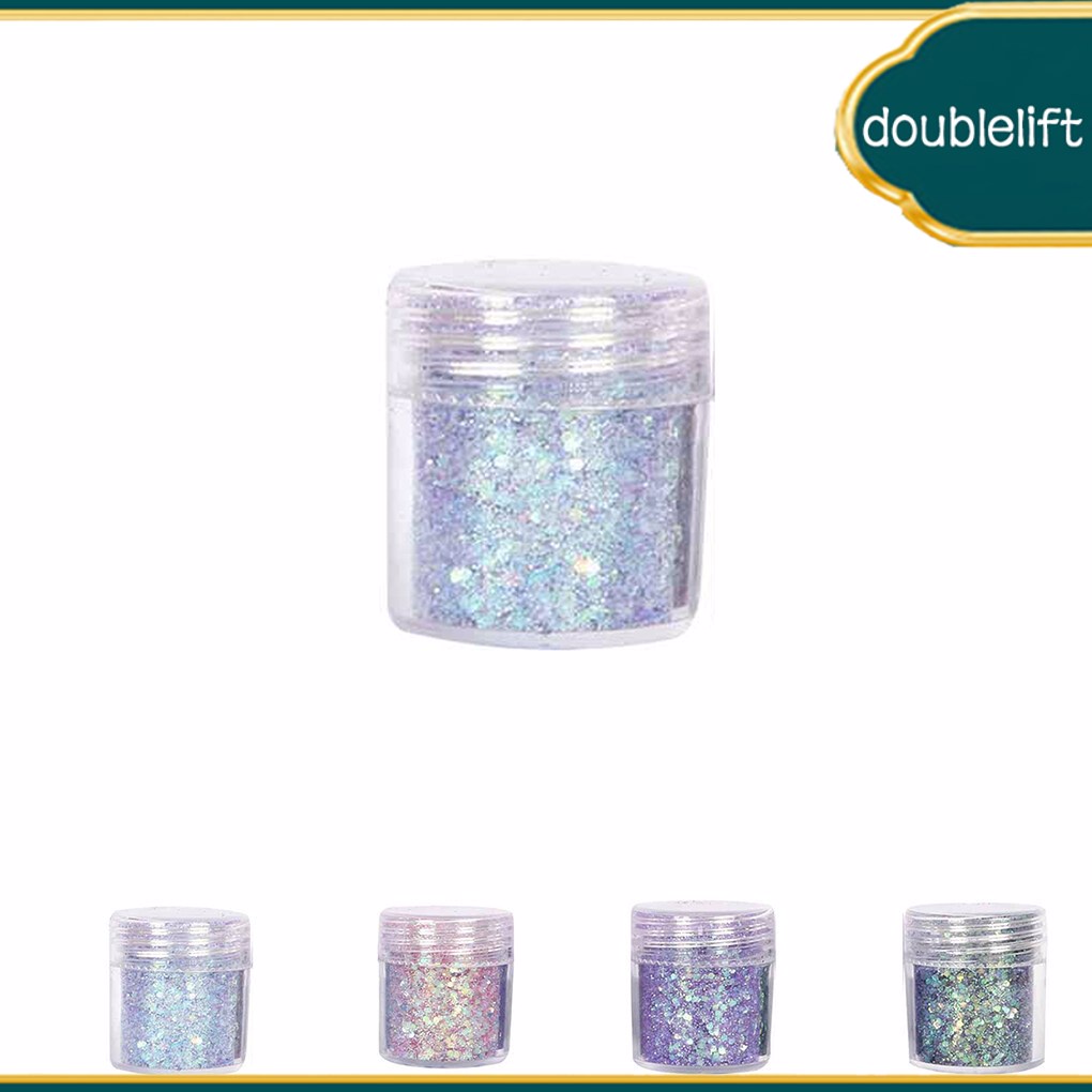 Bột Kim Tuyến 1mm Nhiều Màu Sắc Trang Trí Móng Tay Nghệ Thuật 4-60