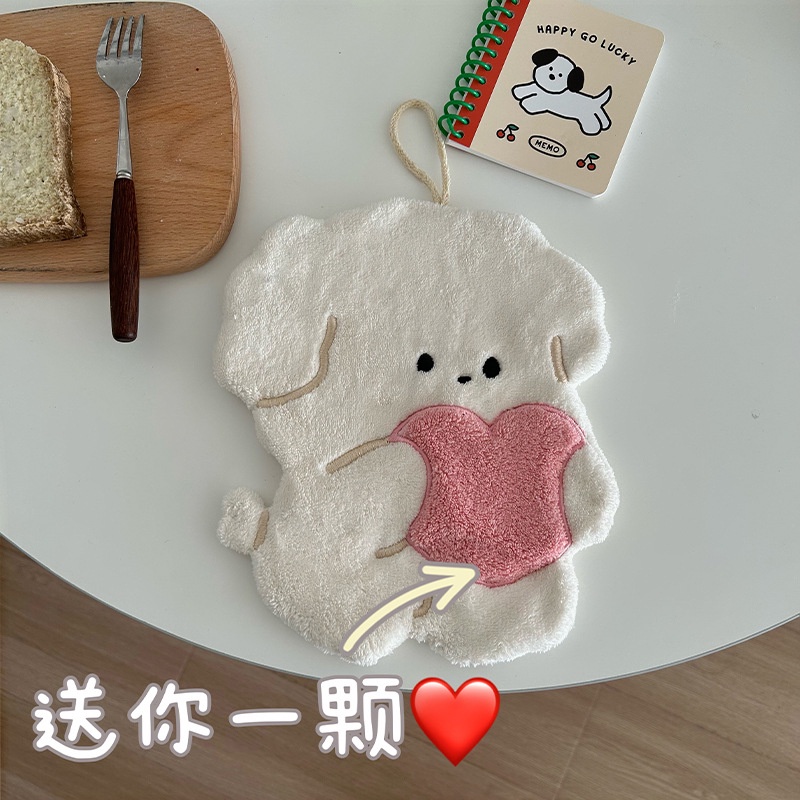 Dreamerhouse Khăn Lau Tay Hình Vuông Thấm Hút Tốt Có Thể Treo Được Cho Nhà Bếp Trẻ Em