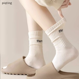 Piqt Vớ Thể Thao Dày Dặn Chống Mài Mòn Dễ Phối Đồ Thời Trang Thu Đông Cho Cặp Đôi
