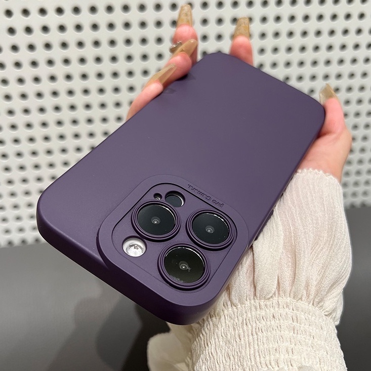 Ốp Điện Thoại Mềm Lớp Chống Rơi/Sốc Bảo Vệ Toàn Diện Cho Iphone 7 8 Plus Se2020 X Xr Xs Max 11 12 13 14 Mini Pro Max Plus