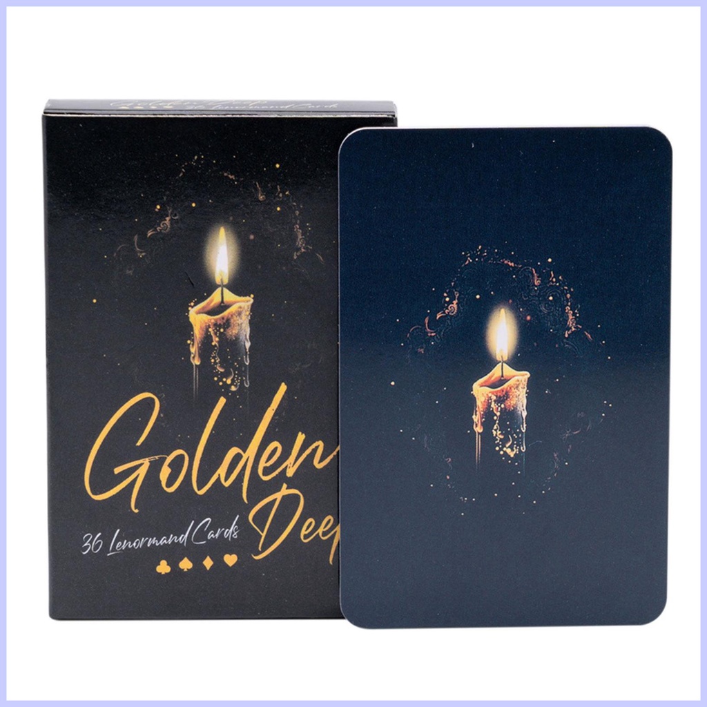 Bộ Bài tarot Phiên Bản Tiếng Anh Màu Vàng Đồng